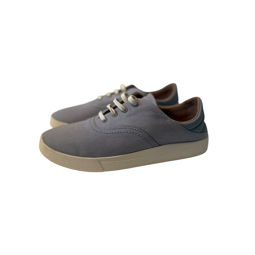OluKai Kohu Dawn Blue Canvas Low Top Sneakers 20516-DWDW Womens 8.5